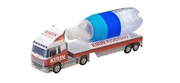 DIY tay lắp ráp mô hình giấy ba chiều mô phỏng mô hình xe container xe tải xe 3D giấy khuôn origami
