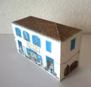 DIY tay lắp ráp ba chiều mô hình giấy diy cottage xây dựng biệt thự house house 3D giấy khuôn origami