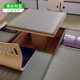 Японское стиль татами стул без обратного стула ленивый стул в бухгалтерский стул стул и деревянный стул и кресло для комнаты