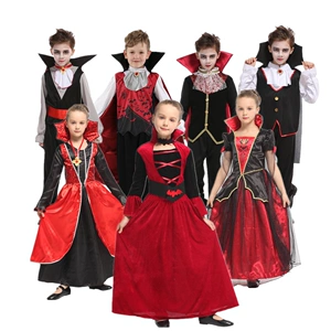 Halloween trẻ em trang phục cho bé trai và bé gái hóa trang cosplay ma cà rồng công chúa hoàng tử tính trình diễn trang phục