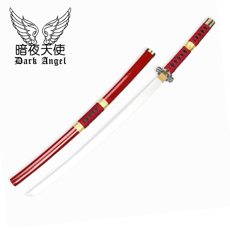 Sauron Blade - Third Generation Ghost - 104Cm LongBushi blade Wooden sword Japan wood cutter jk stick Photo Props knife cos Toys Sheath Juhe Road drawing hit long Tang Dynasty transverse
