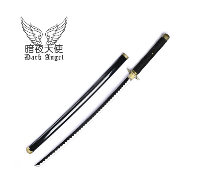Solon Knife - Snow Walk - 100Cm + Knife BagBushi blade Wooden sword Japan wood cutter jk stick Photo Props knife cos Toys Sheath Juhe Road drawing hit long Tang Dynasty transverse