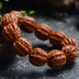 Wild wenwan lớn walnut vòng đeo tay bọ cạp cầm tay để chơi da đỏ pecan mùa thu vòng tay bangle nam và nữ vòng mã não Vòng đeo tay Clasp