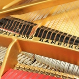 Steinway & Sons Steinway D274 Профессиональный треугольник фортепиано, немецкая оригинальная оригинальная бесплатная доставка.