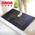 Dada Dada sàn mat cửa mat cửa lối vào cửa cửa mat bụi không trượt bauxite hiên pad có thể được cắt thảm nhựa trải sàn vân gỗ Thảm sàn