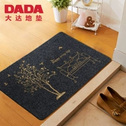 Dada Dada sàn mat cửa mat cửa lối vào cửa cửa mat bụi không trượt bauxite hiên pad có thể được cắt