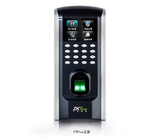 Системы Контроля Доступа Комплект 新品中控智慧联网打卡f7puls指纹考勤机玻璃门电子锁门禁系统套装