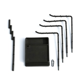 Универсальная натуральная пластиковая кисть для письма для школьников, подходит для начинающих