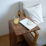 Скандинавский универсальный японский журнальный столик из натурального дерева, диван