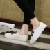 Hàn quốc phiên bản của thoáng khí một bàn đạp lười biếng giày phẳng mùa hè 2018 mới giày thường thấp để giúp giày vải giày đơn phụ nữ shop giay dep Giày cắt thấp