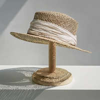 Утренняя рука с большим здоровьем соломенная шляпа модная платформа соленая трава гладкая шляпа 21 год летней сумасшедшей шляпы