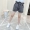 Quần short bé gái denim 2019 đầm mới mùa hè cho bé lớn mùa hè trẻ em phiên bản Hàn Quốc mặc quần lửng nóng bỏng hoang dã - Quần jean quần jean trẻ em cao cấp