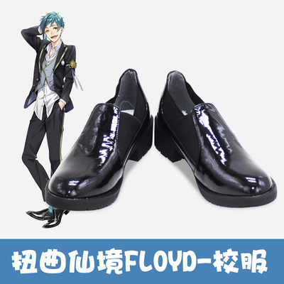 taobao agent E5226 distorted Wonderland FLOYD-school uniform COS shoes COSPLAY shoes to draw