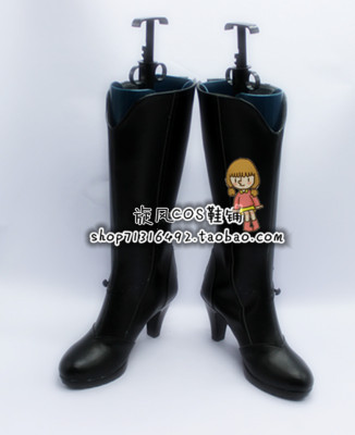 taobao agent Black deacon Charles Demon version cosplay shoes cos shoes to draw