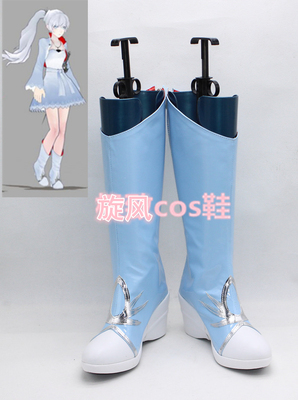 taobao agent Number B6422 RWBY RWBY WEISS SCHNEE White Snow COSPLAY Shoes to customize