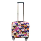 Чемодан для детей и взрослых, квадратный износостойкий защитный чехол для путешествий, 18 дюймов