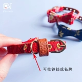 Колокольчик, чокер, милый аксессуар с бантиком, кот, домашний питомец