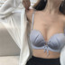 Trở lại áo ngực mà không có vòng thép tập hợp liền mạch sexy quây Hàn Quốc phiên bản 2018 new chic đồ lót nữ áo ngực vô hình Now Bras