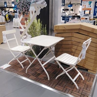 [Ikea Ikea Homency Pockensing] Murolo Складное стол с складным столом Murolo Cafle Lafual Staual Table