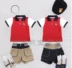 Trẻ em phù hợp với đồng phục tiểu học phục vụ lớp hè 17 mới Anh đại học gió mẫu giáo quần áo mùa hè đỏ - Đồng phục trường học / tùy chỉnh thực hiện Đồng phục trường học / tùy chỉnh thực hiện