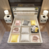 Credit Suisse đơn giản hiện đại thạc sĩ nội thất phòng ngủ thiết lập kết hợp giường tủ quần áo kết hợp bộ phòng ngủ đầy đủ nhà hoàn chỉnh phòng cưới tủ trang trí phòng khách Bộ đồ nội thất