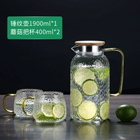 1.9L Dudu Rice Grain Pot+2 грибные чашки [бамбук, стальная крышка случайная]