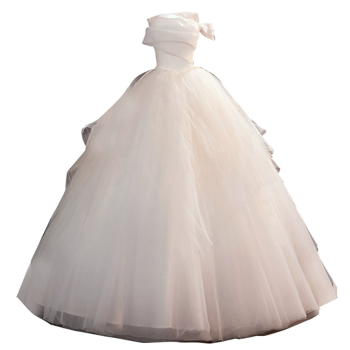 Свадебное платье, сексуальная приталенная сумка на одно плечо для принцессы для невесты, французский стиль