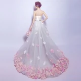 Свадебное платье для невесты, ассиметричный крой