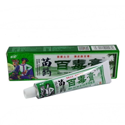 Травяной крем, мазь, средство от укусов комаров, наружное применение