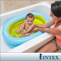Intex, надувная портативная ванна для раннего возраста, средство для принятия ванны, воздушный насос