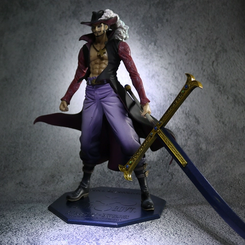 One Piece King's Seven Warriors Hawkeye Figure Peripheral Doll Model модель настольные украшения куклы куклы