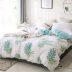 Bông chăn đơn mảnh chăn che sinh viên 1,5m 1.8m100% giường bông đúp 200x230 - Quilt Covers 	chăn phao siêu ấm	 Quilt Covers