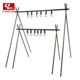 Дорожная металлическая портативная складная угловая рама для кемпинга, сушилка, алюминиевый сплав