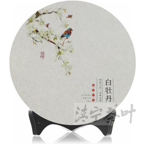 2014 год, белый чай, белый пион, старый торт 350g fujian taiyu Маунтин Гонгмей xixi Солнце солнце старый белый чай