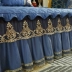Phong cách châu âu màu rắn giường bông váy dày giường bìa mảnh duy nhất váy ren váy 1.8 m bảo vệ bìa trượt