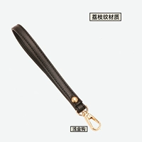 Черный узор личи неглубокий золотой крюк