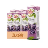 Новая дата COFCO CSP импортировал вентилятор Pure Guofen Виноградный сок 1L*6 коробок с фруктовым соком