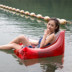 Tam giác vòng bơi trong suốt người đàn ông trưởng thành và phụ nữ phao cứu sinh để tăng độ dày nách cho trẻ em cưỡi phao bơi tay cho bé Cao su nổi