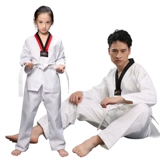 Детская хлопковая летняя одежда для тхэквондо подходит для мужчин и женщин, штаны, длинный рукав, короткий рукав, сделано на заказ