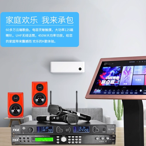 TXA X9 Family KTV Audio Set Home маленький кара -ok -динамик один -один плюс портал