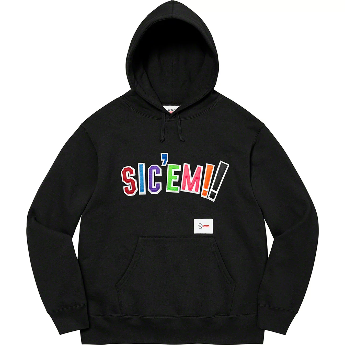Спот Supreme 21FW WTAPS SIC’EM! худи с капюшоном Katar