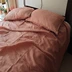 Pháp nhập khẩu tinh khiết linen sheets xuất khẩu rửa tấm duy nhất mảnh rắn màu linen mềm mat đôi 1.8 m giường