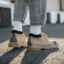 Giày đế bệt retro Nhật Bản Martin bốt cao cổ nam giản dị xu hướng giày cao cổ phiên bản Hàn Quốc của giày trong mùa thu đông giày boot nam cổ thấp Giày ống