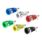 Huijun High -Catuality High -Soltage Safety 4 мм панель банановые отверстия ток 32A -проводка разъем колонны