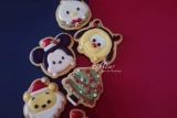 [Видео -учебное пособие] Ван Сяо Мию, Рождественская серия Disney Slim Spread Box Stereo Biscuits