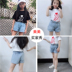 Quần short denim nữ 2019 kiểu mới nước ngoài phiên bản Hàn Quốc của các em lớn mặc quần hoang dã quần trẻ em mùa hè nóng bỏng - Quần quần áo trẻ con Quần