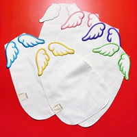 Детское полотенце от пота для детского сада, хлопковые крылья ангела, хлопковый марлевый детский шарф