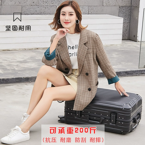 Универсальный чемодан, коробка для путешествий, в корейском стиле, 24 дюймов, популярно в интернете