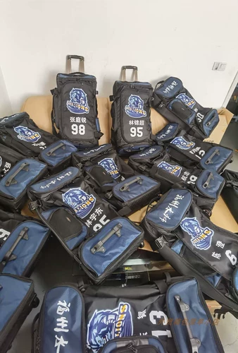 Дорожный спортивный чемодан, рюкзак, хоккей, лыжное снаряжение, в американском стиле, сноубординг