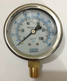 YN-60 Сталовая амортизация из нержавеющей стали Таблица 0-250 кг/МПа/PSI Shock Anti-Anti-давление гидравлическое вакуумное таблица